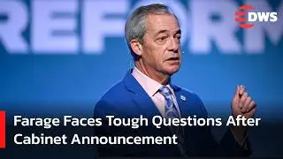 EXCLUSIVE Q&A: Nigel Farage Faces Press Questions After Revealing Reform UK Shadow Cabinet | AC14