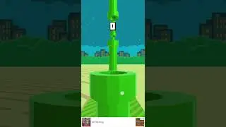 my first time playing flappy bird 3d