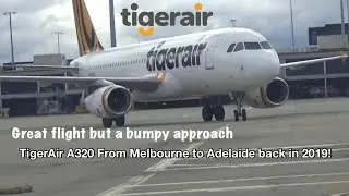 Trip Report | Tigerair (Economy) | A320-200 | Melbourne (MEL) to Adelaide (ADL)