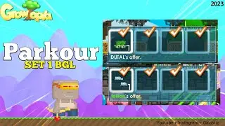 GROWTOPIA 1 BGL CLOTHES / SETS FOR PLAYING PARKOUR