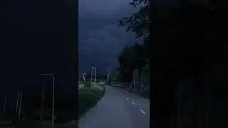 Black Cloud with thunder #youtubeshorts #nepal #india #youtube #reels #weather #shortvideo