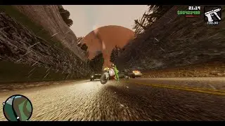 GTA SAN ANDREAS ON ULRTA WIDE SET UP