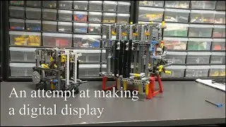 Lego Mechanical Digital Counter