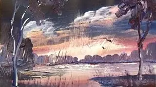Len Hend Painting easy sunset Live Stream