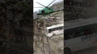 Passenger Bus Inches from Death &ndash; Epic Rescue Operation #Shorts #Rescue #viralvideo
