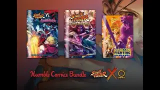 Humble Bundle ~Street Fighter X by Medio Do Udon Comic Book Bundle ~ October 2020 😍💜😍