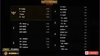 PDCUP FINAL DAY / SANHOK Match 2 (FPP)