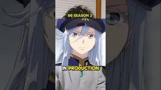 86 SEASON 2 SOON? 😭 #anime #shorts