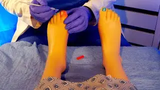ASMR Hospital Ingrown Toenail Procedure | Medical Role Play