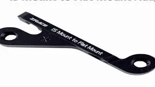 ZRACE IS Mount to Flat Mount Brake Adapter, IS to Flat Mount Brake Adapter, B Mount