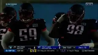AAF 2019 ORLANDO APOLLOS AT SALT LAKE STALLIONS