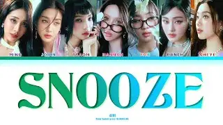 4EVE - Snooze [Color Coded Lyrics] | CC THAI SUB