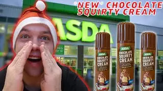 NEW ASDA Chocolate Squirty Cream! You will be surprised!