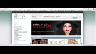 Second Life FOR NOOB   Что такое маркет Как на него выйти Как покупать на маркет