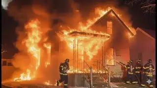 12 Brutal House Fires And The Moments Firefighters Saved Lives | Firefighter Helmet Cam POV