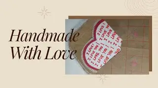 DIY Handmade Valentine Cards | Made with Love ❤️ | LazyCrazyNeetaa