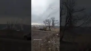 🇺🇦 Ukrainian Mi-24 Helicopter Never Let Russian Soldiers Rest #warinukraine