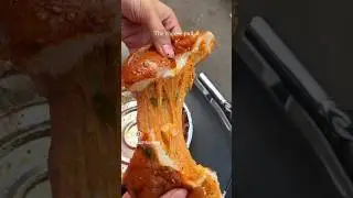 Tava Cheese Pav Recipe 😋#asmr #trending #recipe #cooking#2024 #streetfood #creator #youtube