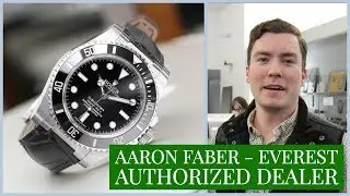 Aaron Faber Visit | Everest Horology Products