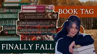 FINALLY FALL BOOK TAG 🍂🥧🍁