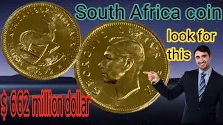 1952 South Africa 1/2 Pound Coin Worth $653? 💰 Rare Gold Coin Full History & Value Explained
