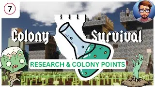 Research And More Colony Points | Colony Survival 2024 Let's Play #7