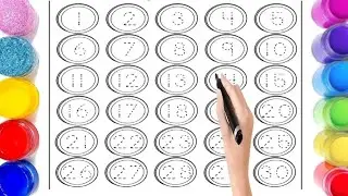 Learn & Write 1 to 50 Numbers ✍️ | Tracing+ Writing Practice for Kids|Fun Math Video