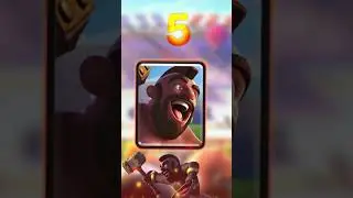 Most Popular Clash Royale Cards For Ladder August Pt. 1