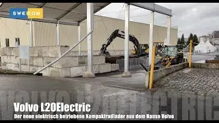 Volvo L20 Electric... Der neue elektrisch betriebene Kompaktradlader aus dem Hause Volvo.