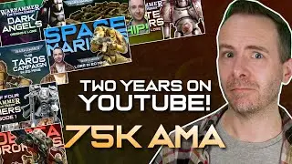 TWO YEARS on YOUTUBE - 75k AMA! Your questions answered including favourite soup!