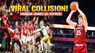 Georgia's Parker Jones Goes Viral After Colliding with Ref in Notre Dame Game | Hilarious Moment!