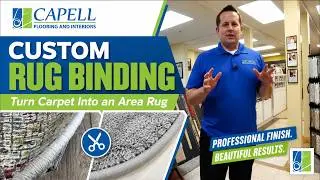 Services We Offer: Rug Binding and Creation ~ #capellflooring #arearugbinding #boiseidaho