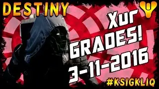 DESTINY Xur Location & Grades March 11 Heart of Praxic Fire