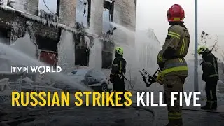 Russian strikes kill five, hit Ukraine&rsquo;s energy grid amid freezing cold