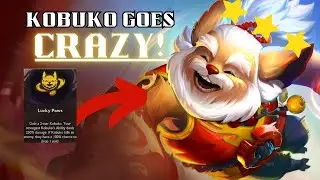 KOBUKO GOES CRAZY! Lucky Paws Game RANKED TFT SET 11!