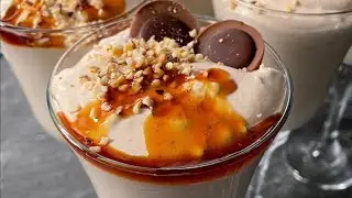 Cremige Toffifee Dessert  &hearts; P&S Backparadies Weihnachtsdessert   Schneller Nachtisch