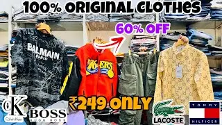 100% Original Clothes | ₹249 Only | Balmain Tshirt, H&M Poloneck,Tracks | Branded Clothes In Mumbai