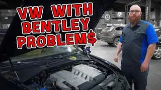 Этот VW Phaeton 2004 года выпуска с двигателем Bentley под капотом. Почему он в автомастерской CA...