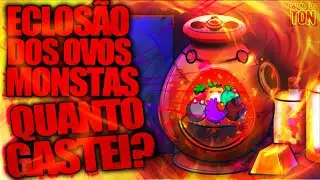 MONSTA INFINITE | QUANDO NASCE OS MONSTAS 🐣 QUANTO PAGUEI EM 23 OVOS? VALEU A PENA? 😱