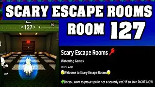ROOM 127 SCARY ESCAPE ROOMS Roblox Walkthrough [Full Guide English] 🗝️