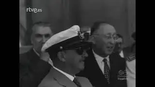 1955 09 05 NODO 661A Franco en Avil&eacute;s  Visita a la sider&uacute;rgica asturiana