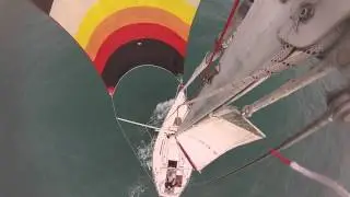HD GoPro Hero 3 - Trapper 300 - Spinnaker - Gybe