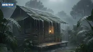 Rain Sounds from a Forest Cabin for Deep Sleep
