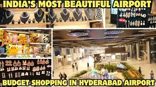 Hyderabad Airport Par Kya Kya Milta Hai? 😲 | Shopping Vlog | Part 2
