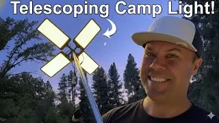 Best Camp Light Review - Rough Country Telescoping Light (Up to 16tft!)