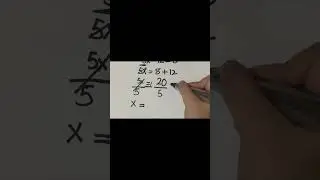 Solving Linear Equations In one Variable 