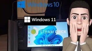Как установить Windows 10 или Windows 11 в Steam Deck на внешний жесткий диск или SSD