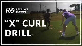 Wide Receiver Curl Drill
