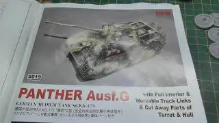 Rye Field Models Panther G 1/35 with FULL INTERIOR UPDATE