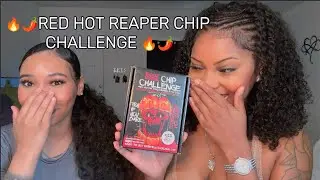EXTREME REDHOT REAPER CHIP CHALLENGE 🌶️🔥 | Carolina Reaper & Trinidad Scorpion &ndash; She THREW UP! 🤢